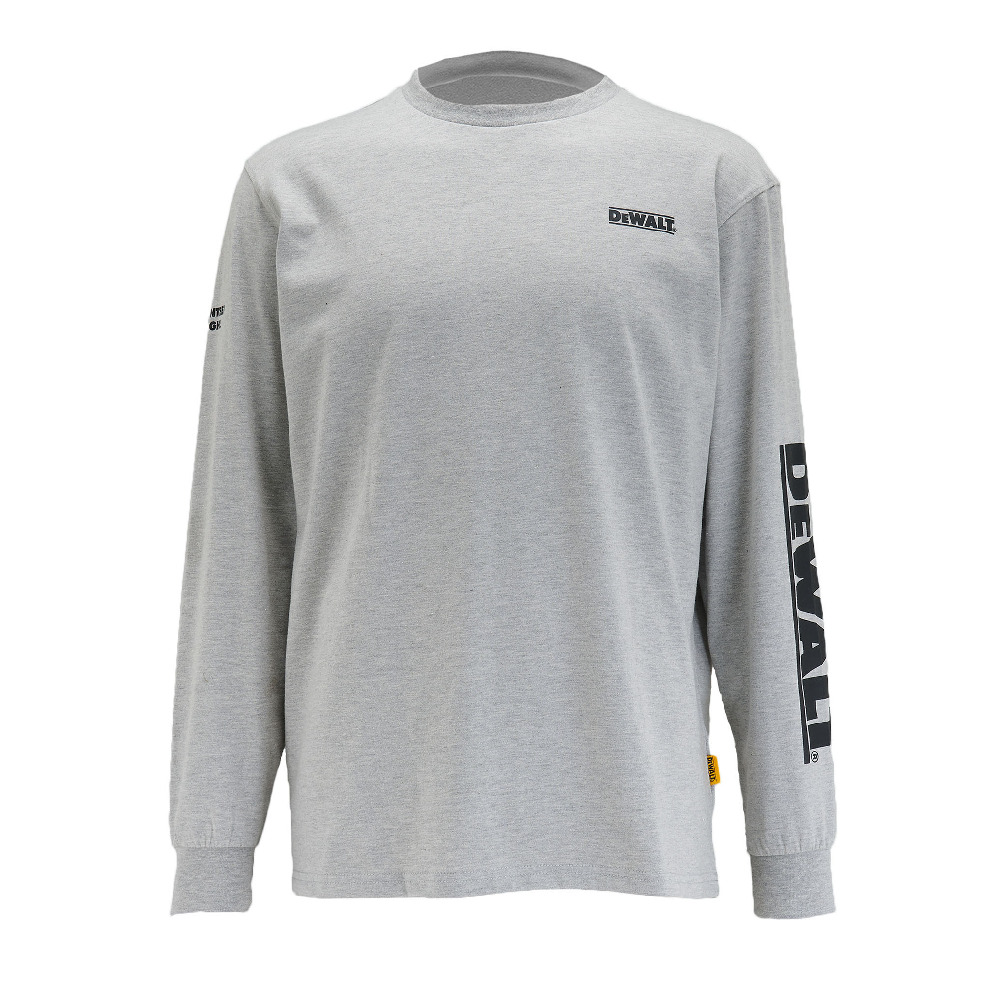 DEWALT Brand Carrier Long Sleeve Heather Gray